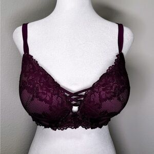 Torrid XO Plunge Push Up Bra 40D